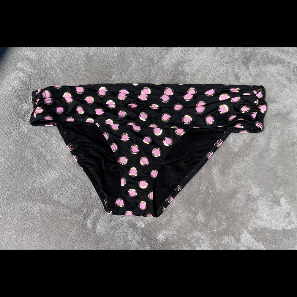 Victoria's Secret Polka-dot Bikini Bottom Size Medium